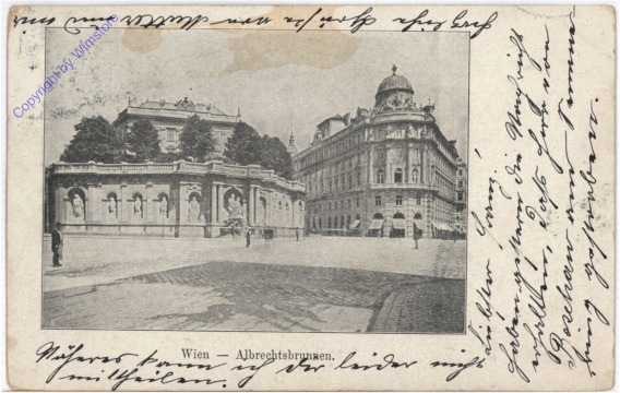 ak191582 Wien 1, Albrechtsbrunnen