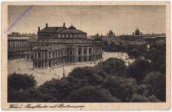 Wien 1, K.k. Burgtheater mit Staatsmuseum