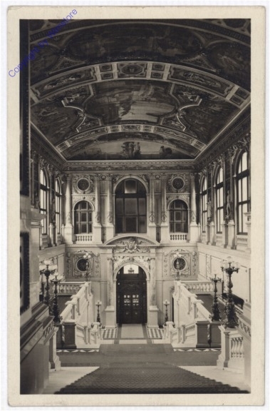Wien 1, Burgtheater, Stiegenhaus