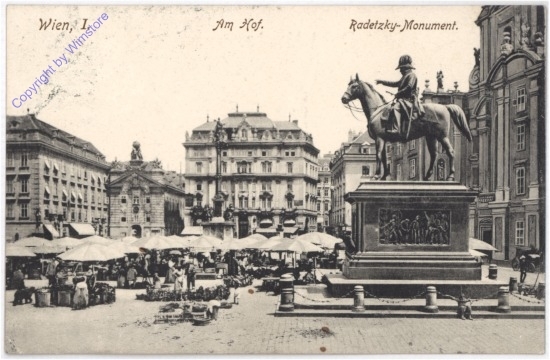 Wien 1, Radetzky-Monument (Am Hof)