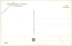 ak191606a Wien 1, Grillparzer-Denkmal