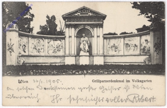 Wien 1, Grillparzer-Denkmal