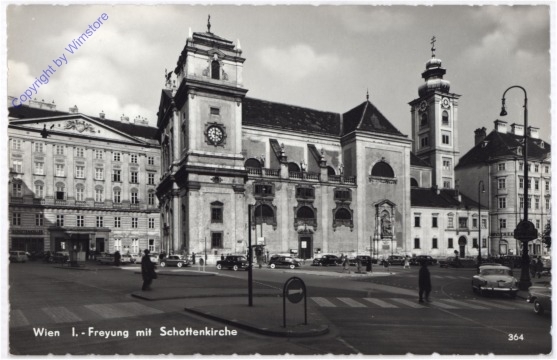 Wien 1, Freyung mit Schottenkirche
