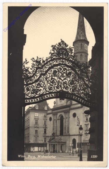 Wien 1, Burg, Michaelertor