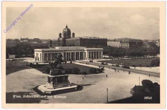 ak191678 Wien 1, Heldendenkmal mit Museum
