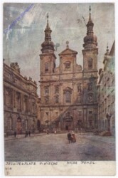 Wien 1, Jesuitenplatz und Kirche