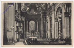 ak191723 Wien 1, Jesuitenkirche