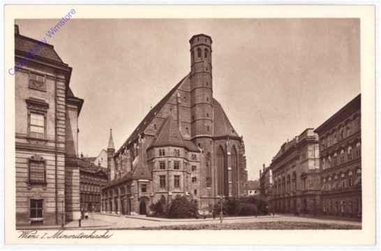 Wien 1, Minoritenkirche