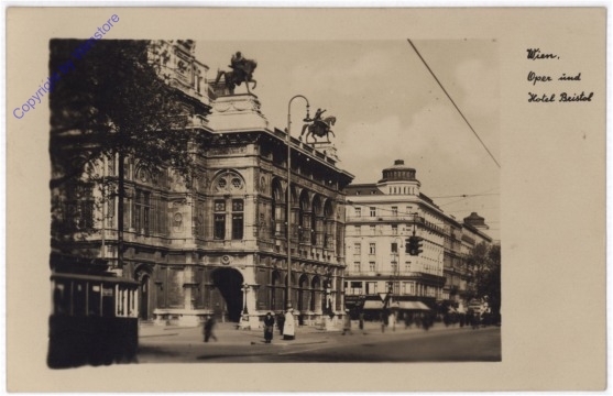 Wien 1, Oper und Hotel Bristol