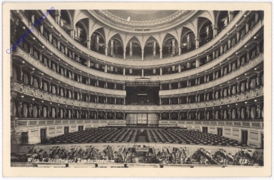 ak191750 Wien 1, Staatsoper, Zuschauerraum