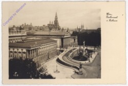 ak191773 Wien 1, Parlament und Rathaus