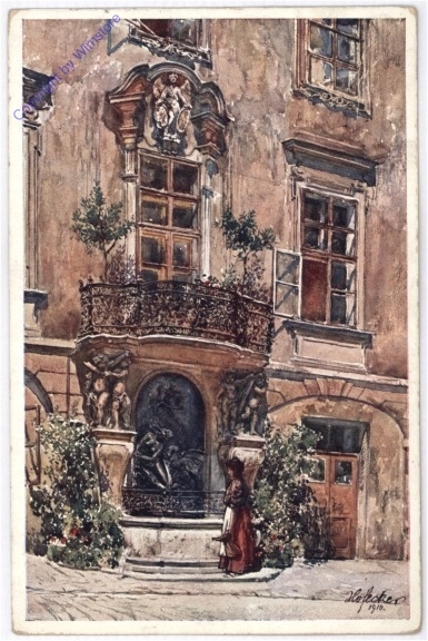 Wien 1, Brunnen von Rafael Donner im alten Rathaus