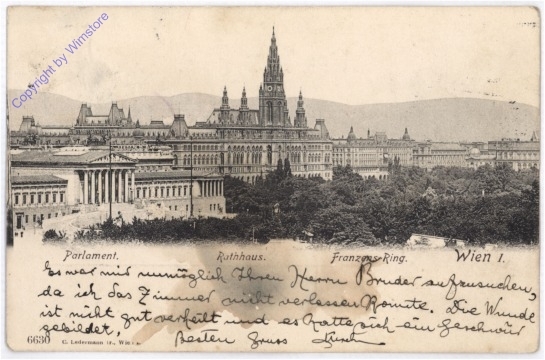 Wien 1, Rathaus, Parlament, Franzens-Ring