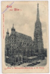 Wien 1, Dom- u. Metropolitan-Pfarrkirche zu St. Stefan