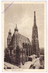 ak191860 Wien 1, Stephanskirche