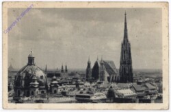 Wien 1, Blick vom Hochhaus Stephanskirche