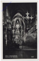 Wien 1, Stephanskirche, Blick auf den Hochaltar