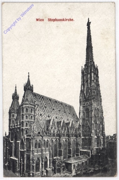 ak191869 Wien 1, Stephanskirche