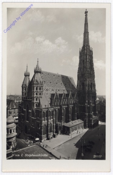 ak191870 Wien 1, Stephanskirche