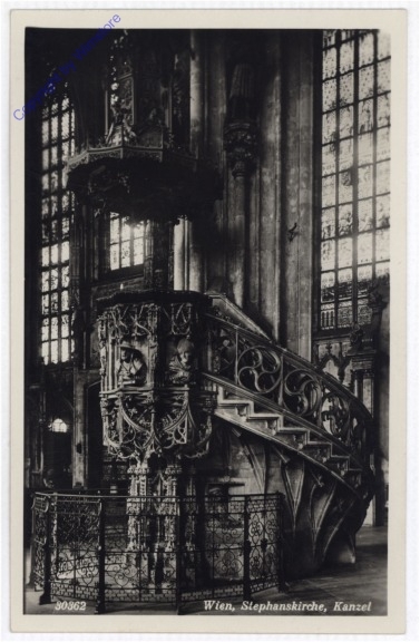 ak191871 Wien 1, Stephanskirche, Kanzel