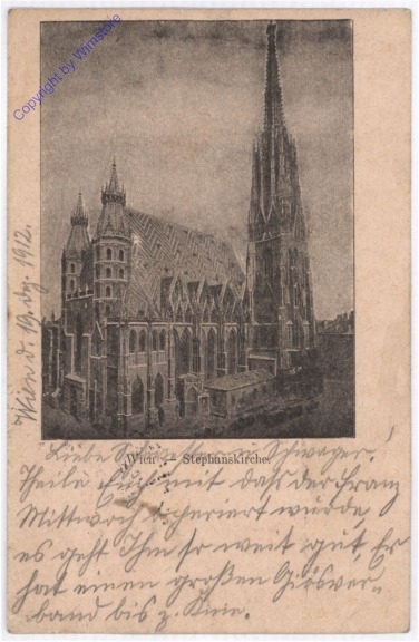 ak191873 Wien 1, Stephanskirche