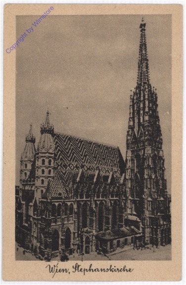 ak191886 Wien 1, Stephanskirche