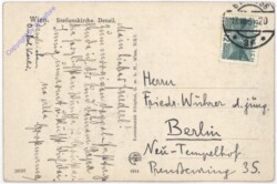 ak191888a Wien 1, Stefanskirche, Detail