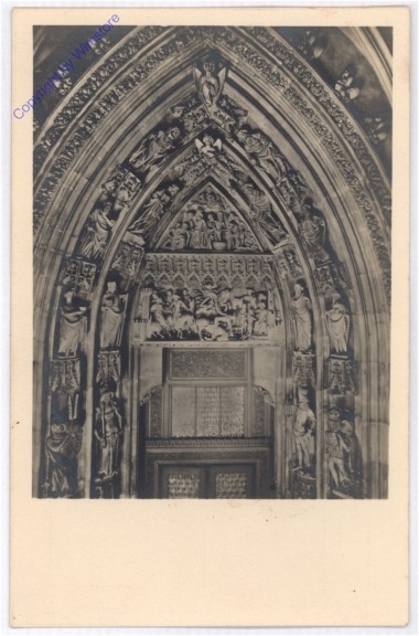 ak191889 Wien 1, Stephansdom, Das Singertor