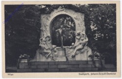 ak191911 Wien 1, Stadtpark, Johann Strauß-Denkmal