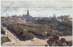 Wien 1, Volksgarten mit Franzensring