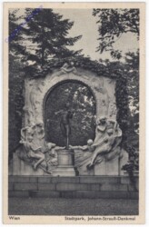 ak191967 Wien 3, Stadtpark, Johann Strauß-Denkmal