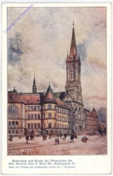 Wien 3, Mutterhaus und Kirche der Dienerinnen des heil. Herzens Jesu, Keinergasse