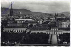 Wien 3, Blick vom Belvedere