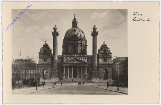ak192013 Wien 4, Karlskirche