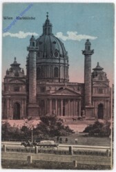 ak192021 Wien 4, Karlskirche