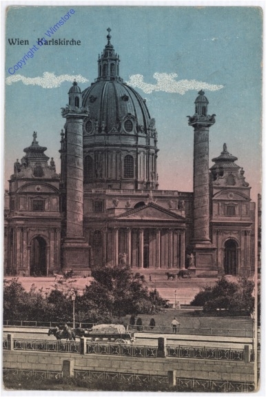 ak192021 Wien 4, Karlskirche