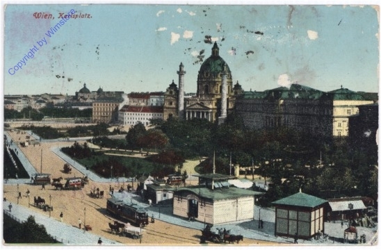 ak192024 Wien 4, Karlsplatz