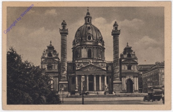 ak192025 Wien 4, Karlskirche