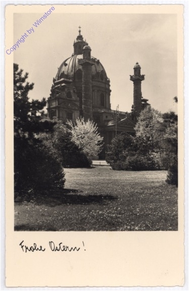 ak192029 Wien 4, Karlskirche