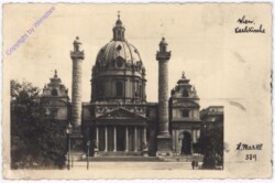 ak192031 Wien 4, Karlskirche