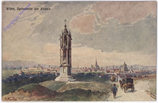ak192053 Wien 8, Spinnerin am Kreuz