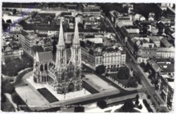 Wien 9, Votivkirche, Fliegeraufnahme