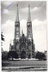 Wien 9, Votivkirche, Fliegeraufnahme