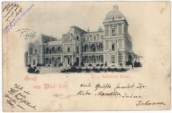 Wien 13, K.k. Lustschloss Laim