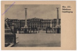 Wien 13, Schönbrunn, Haupteingang