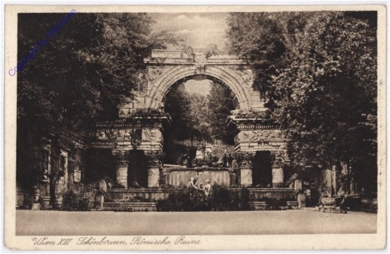 Wien 13, Schönbrunn, Römische Ruine