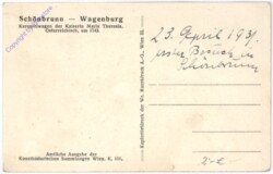 Wien 13, Schönbrunn, Karusselwagen