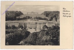 Wien 13, Schönbrunn, Gloriette mit Neptungruppe