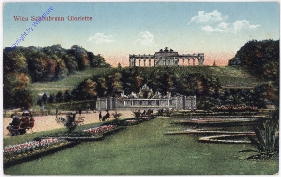 ak192157 Wien 13, Schönbrunn, Gloriette