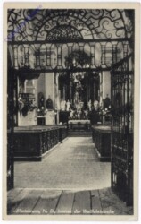 Wien 14, Mariabrunn, Inneres der Wallfahrtskirche